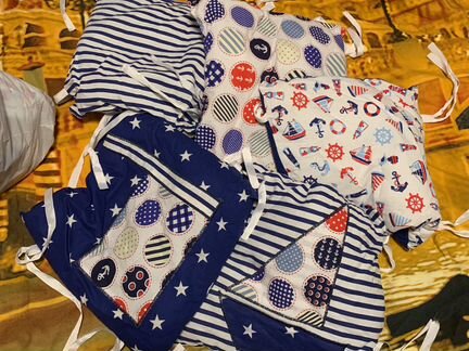 Бортики в детскую кроватку