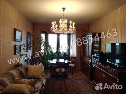 3-к квартира, 95 м², 8/8 эт.