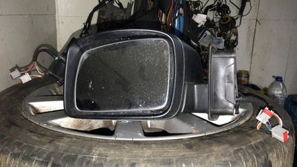 Левое зеркало ренджровер Спорт дорест