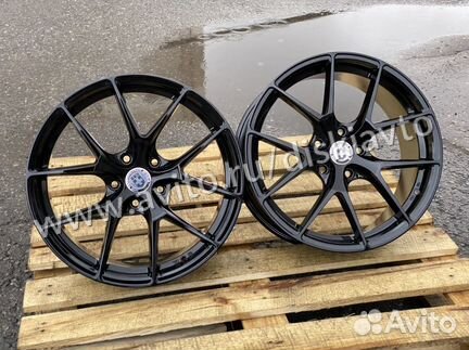 HRE R17 5-100 чёрный глянец для Subaru