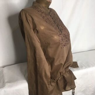 Рубашка хаки 46-48