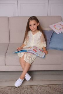 Платье на девочку 122