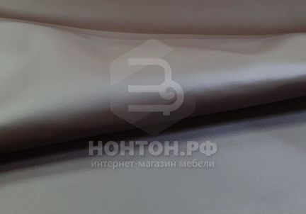 Банкетка экокожа коричневая / бежевая
