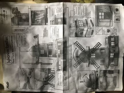 Sylvanian families Домик мельница