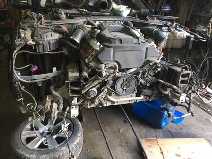 В разборе Ауди А8 Д4 2011 г 4.2 cdra