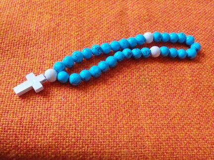 Четки в авто из винтажной бирюзы