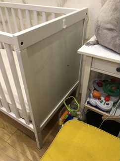 Детская кроватка IKEA гулливер с орто матрасом