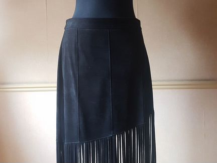 Юбка с бахромой Zara