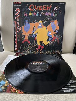 LP Queen A Kind Of Magic (Japan) GF, OBI, mint