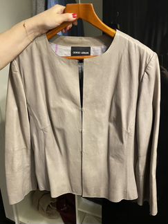 Кожаная куртка Giorgio Armani Оригинал