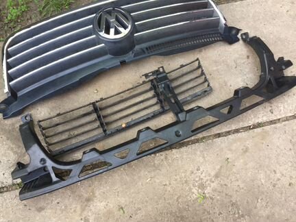 Кронштейн опора переднего бампера vw passat b5+